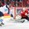 MONTREAL, CANADA - DECEMBER 31: Switzerland's Joren van Pottelgerghe #30 makes the save against Finland's Julius Nattinen #25 during preliminary round action at the 2017 IIHF World Junior Championship. (Photo by Francois Laplante/HHOF-IIHF Images)

